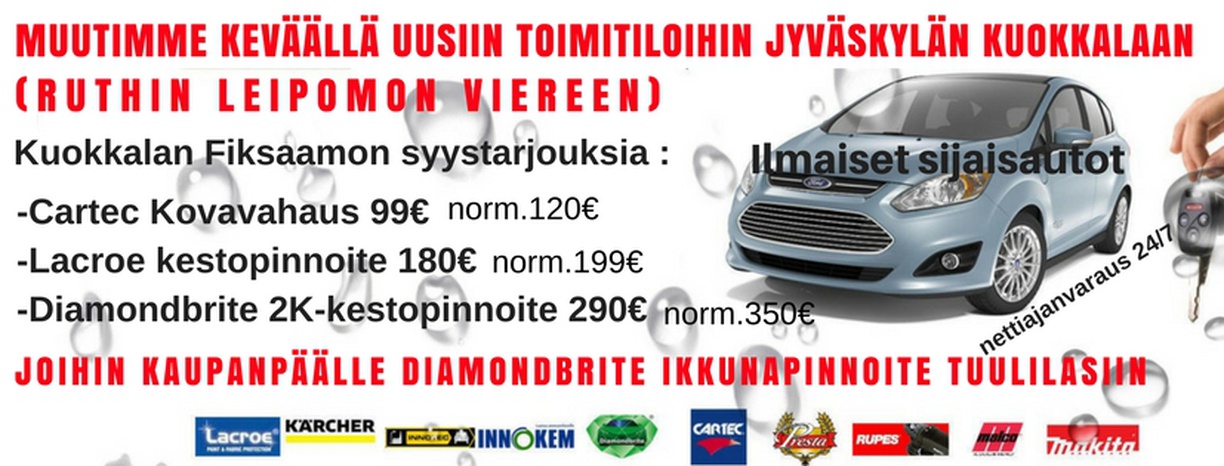 Kuva autohuoltoliikkeestä Autopesula & -Fiksaamo Jytypesu Oy Jyväskylä